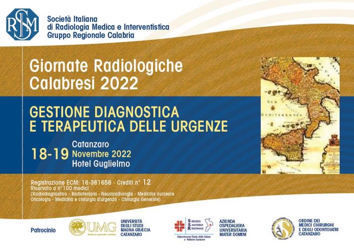 images Giornate radiologiche calabresi: il 18 e 19 a Catanzaro 