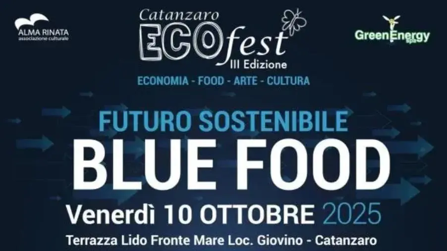 Dal 9 al 12 ottobre la terza edizione di "Catanzaro Ecofest": focus sulla Blue Economy 