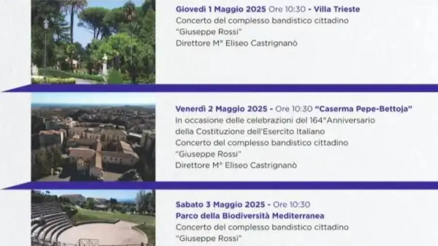 "Mille e …una nota in Gi.Ro.", in Villa Margherita si apre la IV edizione tra sinfonie e giovani talenti