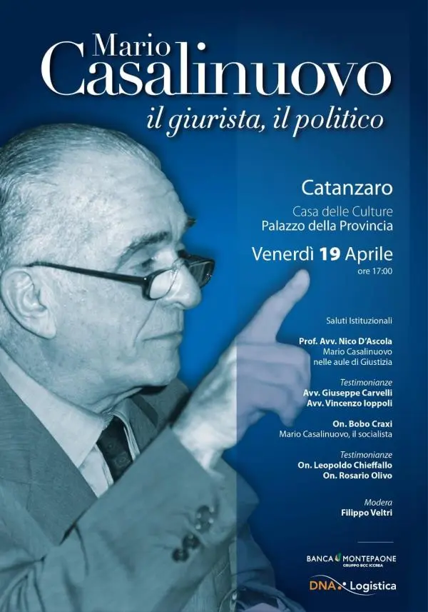 Catanzaro, alla Casa delle Culture un incontro per ricordare Mario Casalinuovo

