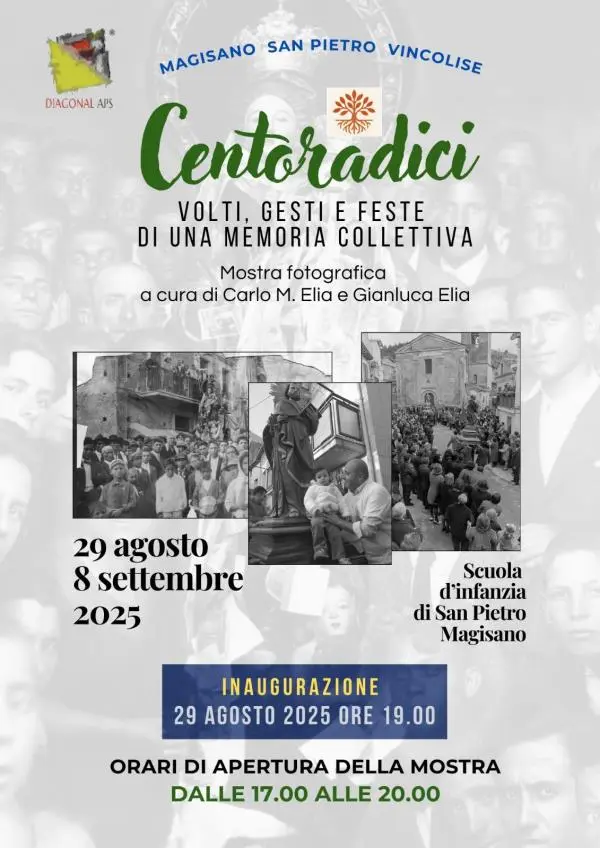 "Centoradici", al via dal 29 Agosto la mostra fotografica per raccontare la comunità di Magisano