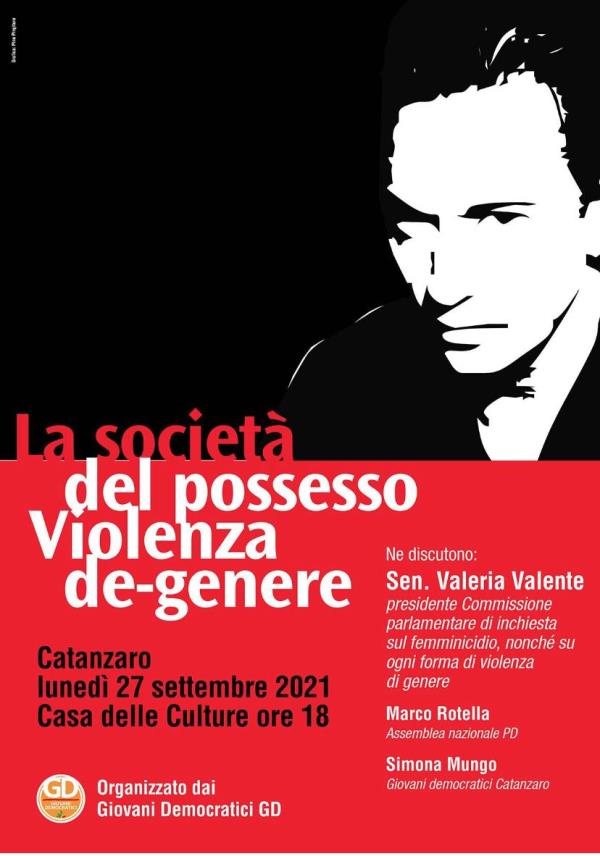 “La società del possesso. Violenza de-genere”: la presentazione lunedì alla Casa delle Culture di Catanzaro con Fabio Guerriero 