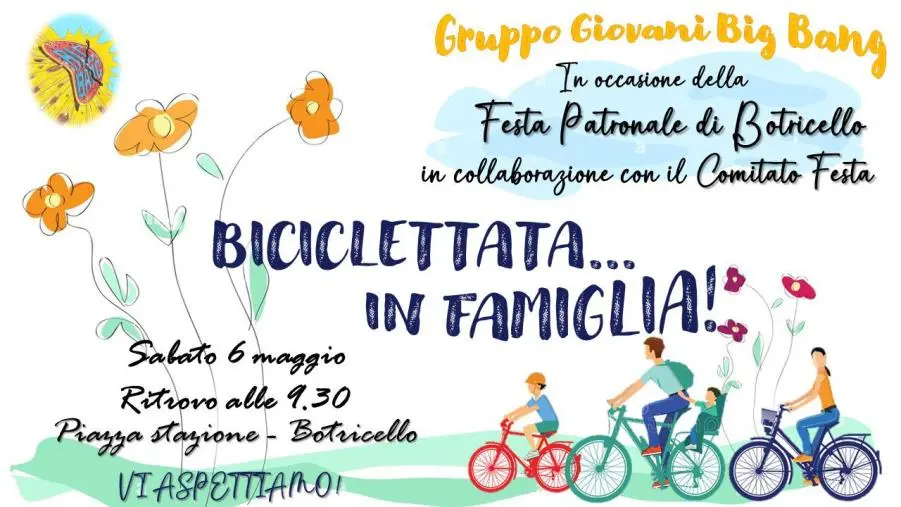images Botricello, festa patronale:c'è anche l'iniziativa "Biciclettata in famiglia" promossa da Big Bang