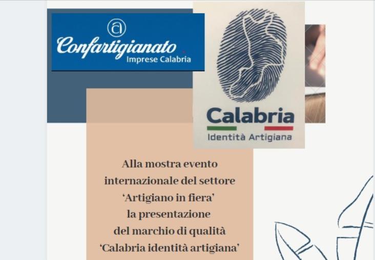 Barbalace (Confartigianato): “Il marchio di qualità ‘Calabria identità artigiana’ emblema dei nostri artgiani” 