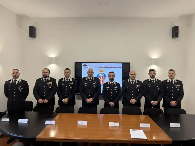 images Presentazione dei nuovi ufficiali al comando provinciale dei carabinieri di Reggio Calabria 