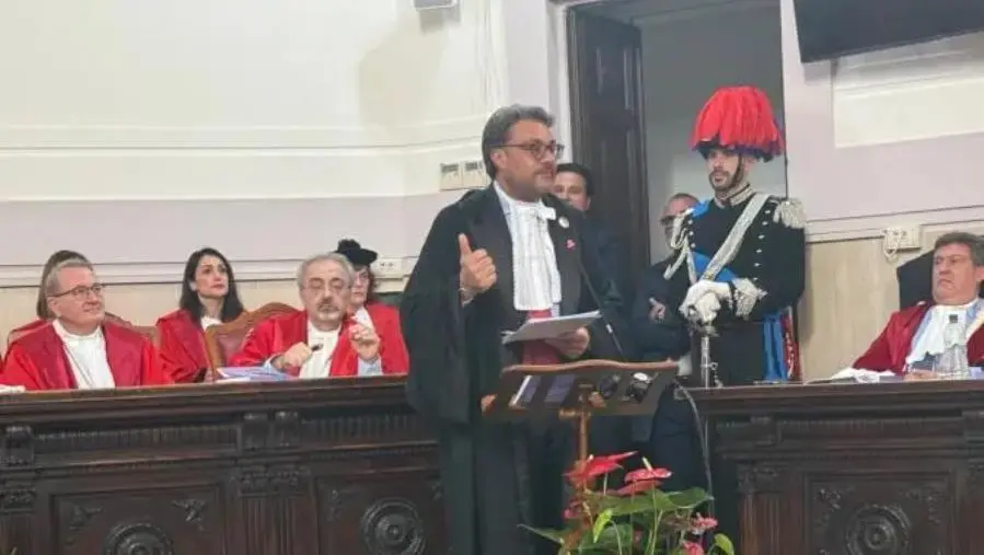 Inaugurazione anno giudiziario a Catanzaro, l’intervento del presidente della Camera Penale Iacopino