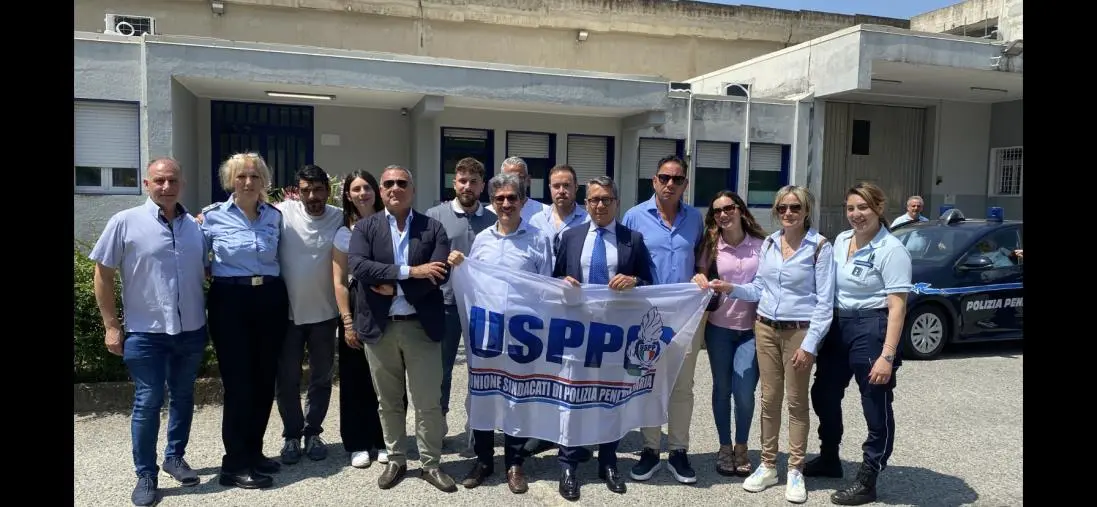 Carcere Catanzaro: il presidente nazionale USPP, Moretti, in visita all’Istituto 
