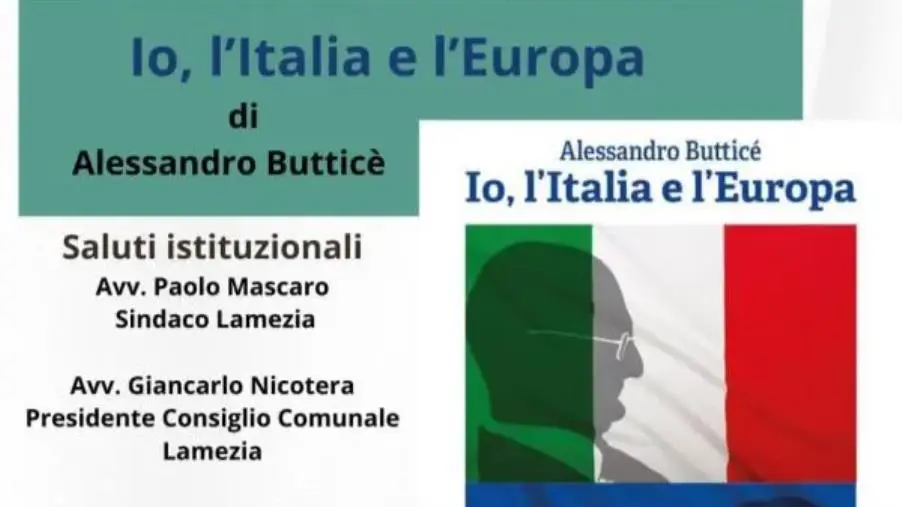 images Io, l’Italia e l’Europa: a Lamezia la presentazione del libro del Generale Butticè
