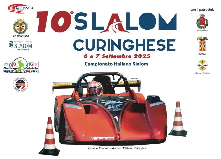 A Curinga la decima edizione dello slalom prevista per il 7 settembre 