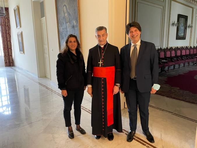 images Il lavoro per il grande Centro in Italia prosegue in Libano, Speziali incontra il patriarchia di Antiochia dei Cristiani Maroniti