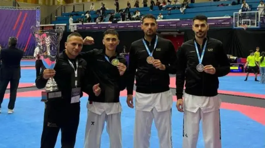 Taekwondo, il Team Donato brilla ai campionati italiani: oro, argento e bronzo per il titolo nazionale