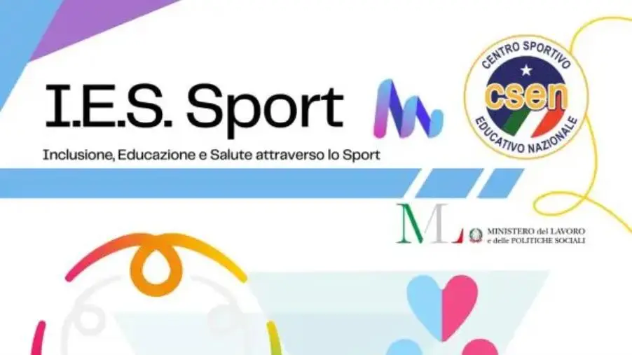 Al via a Catanzaro il progetto del Csen "I.E.S.": inclusione, educazione e salute attraverso lo sport
