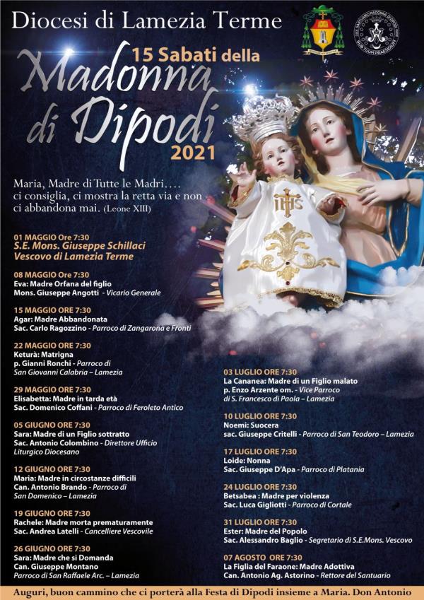 images Dal 1 maggio i 15 sabati della Madonna di Dipodi al Santuario mariano diocesano di Feroleto Antico