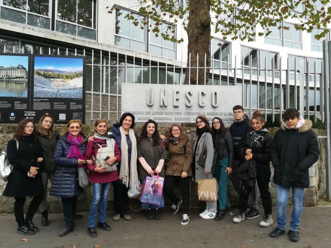 L’IIS E. Fermi di Catanzaro in visita alla sede dell’UNesco a Parigi: input alla consapevolezza civica degli studenti