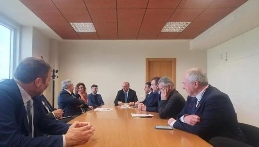 images Inclusione e occupazione, l'assessore Calabrese incontra il presidente Anpal Servizi Temussi 