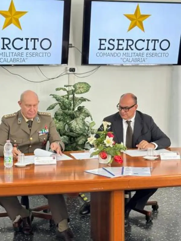 images Occupazione volontari congedati: firmato protocollo tra Regione Calabria e comando militare dell'esercito