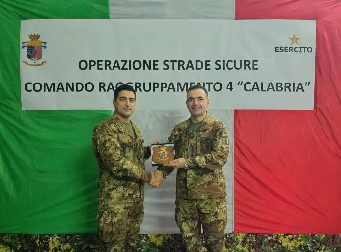 images Esercito, ceduto il comando del Raggruppamento Calabria al colonnello Mattia Scirocco