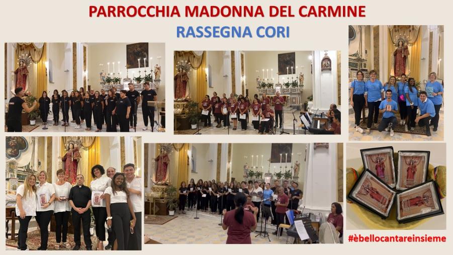images Catanzaro, successo per il concerto di cori liturgici nella parrocchia Madonna del Carmine