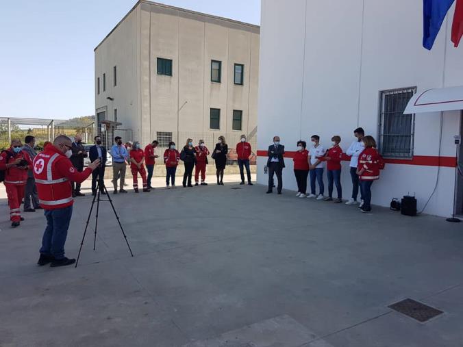 images Caraffa. Inaugurata la sede del Comitato Regionale della Croce Rossa Italiana