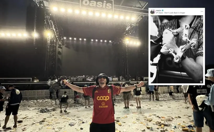 L'incredibile storia di Carlo: il tifoso giallorosso diventato virale in un post degli Oasis