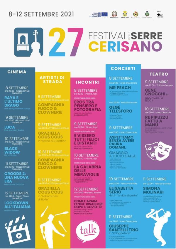 images Parte oggi il 27esimo festival delle Serre di Cerisano: gli eventi in programma 