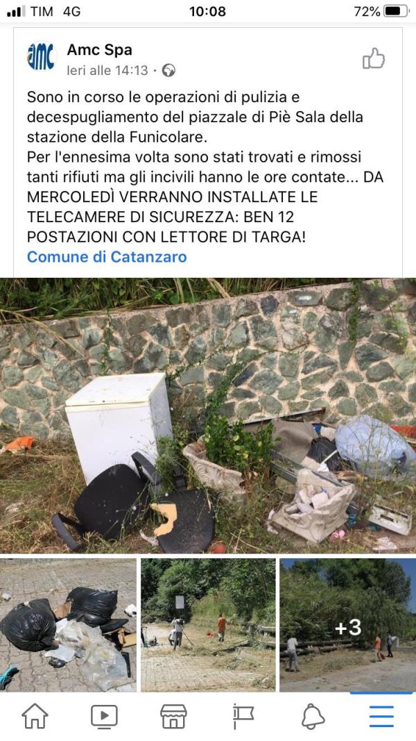 images Sergio Costanzo: "Bene la pulizia del parcheggio Musofalo. Ma com'è stato possibile visto che le ditte potevano presentare offerte fino al 19 giugno?"