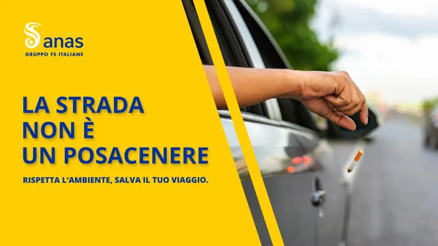 Anas, al via la campagna di prevenzione incendi “La strada non è un posacenere"