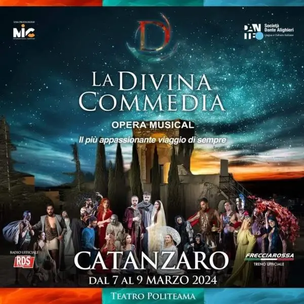 images Dal 7 al 9 marzo il Teatro Politeama al centro della cultura calabrese con "La Divina Commedia Opera Musical" 