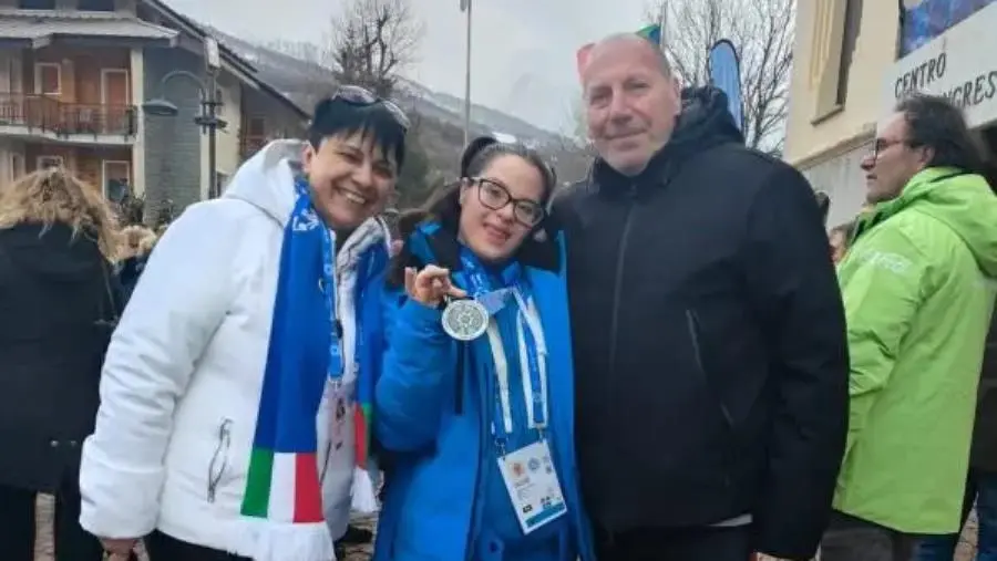 images Giada Canino, l’argento che vale oro: sul podio ai Giochi Mondiali Invernali Special Olympics