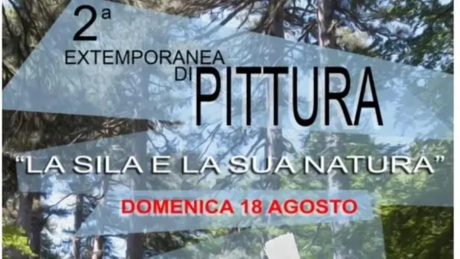 Il 18 agosto la seconda edizione dell'estemporanea di pittura "la Sila e la sua natura"