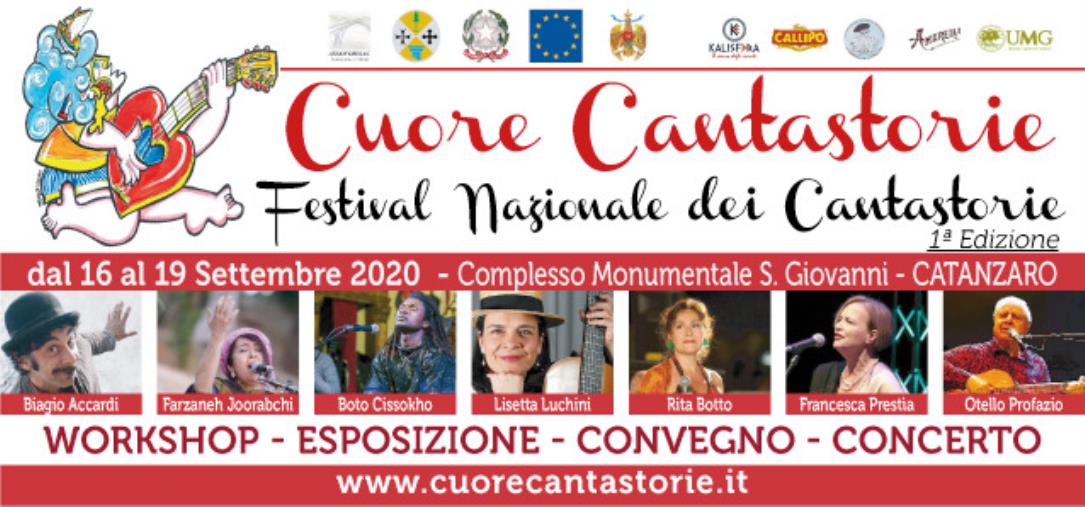 images Dal 16 al 19 settembre a Catanzaro la prima edizione di “Cuore cantastorie”, il festival nazionale diretto da Francesca Prestia