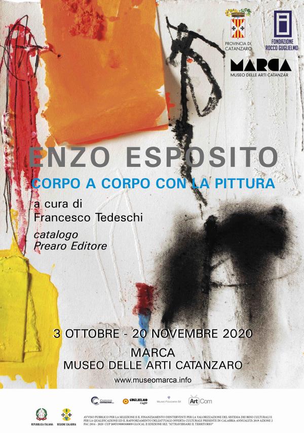 Sabato 3 ottobre al Marca l'inaugurazione della mostra di Enzo Esposito