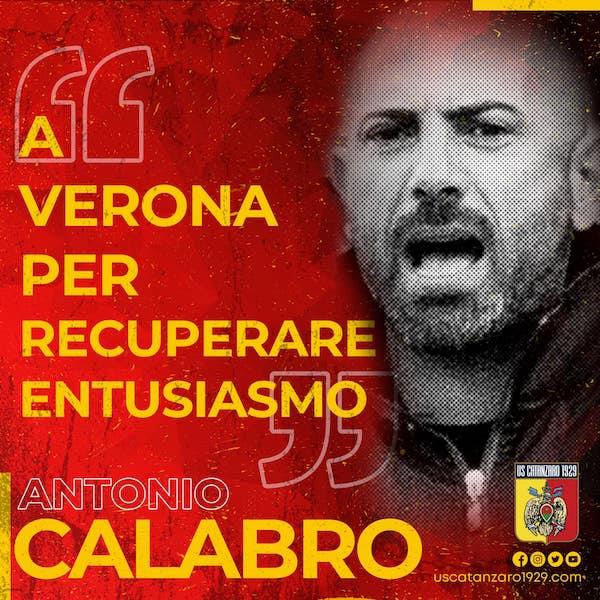 images Us Catanzaro 1929, alla vigilia della gara contro il Chievo, mister Calabro incita la tifoseria: "Vogliamo riportare entusiasmo"