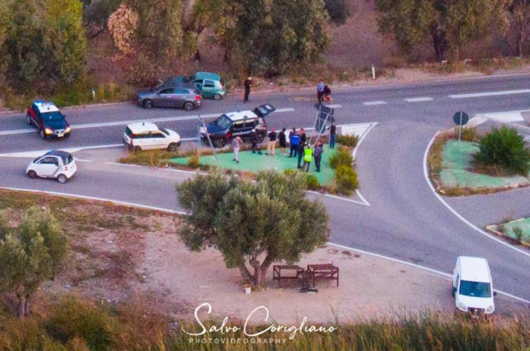 images Squillace, ennesimo incidente stradale al bivio di Fiasco Baldaia
