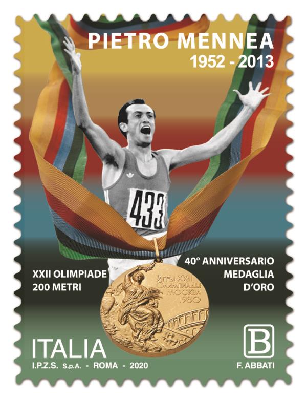 images A 40 anni dal trionfo alle XXII Olimpiadi di Mosca Poste Italiane omaggia il campione Pietro Mennea 