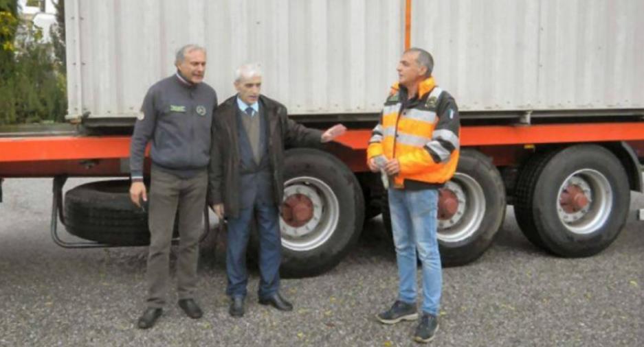 images Cosenza. A Natale i senzatetto ospitati nei container della Protezione civile 