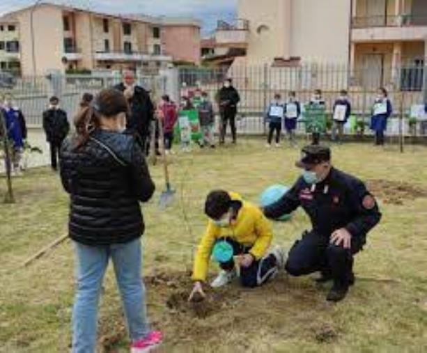 images "Un albero per il futuro": iniziativa dei Carabinieri Tutela della biodiversità rivolta alle scuole 