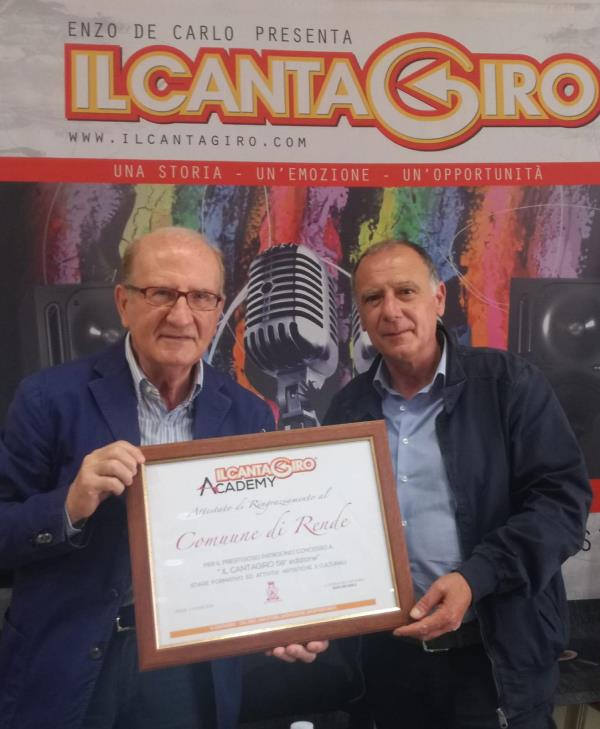 Rende. Presentato il Cantagiro. Ziccarelli: “Presto una scuola di musica permanente al centro storico”
