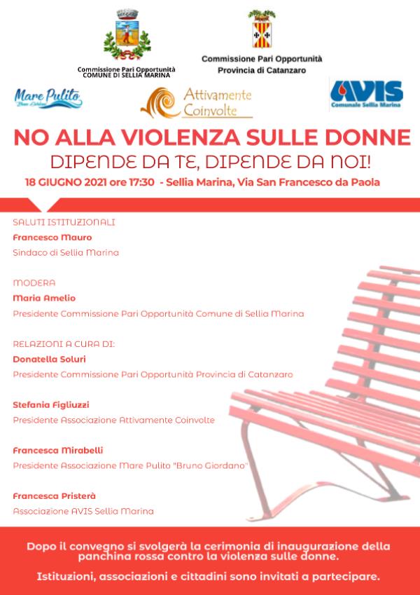 images Sellia Marina dice no alla violenza sulle donne