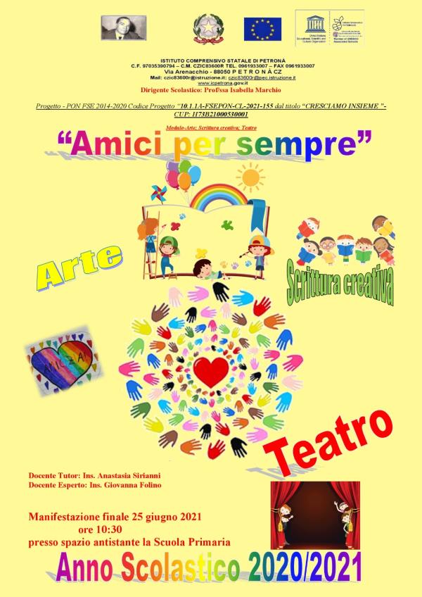 images Teatro, sport e musica. L'Istituto comprensivo "Alvaro" di Petronà celebra la fine dell'anno scolastico 