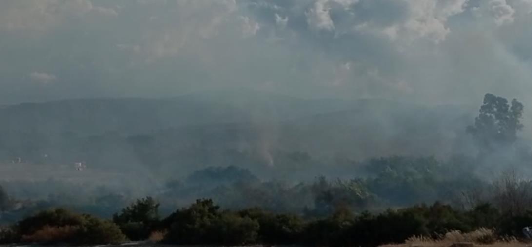 Ancora incendi: fiamme a Roccelletta di Borgia 