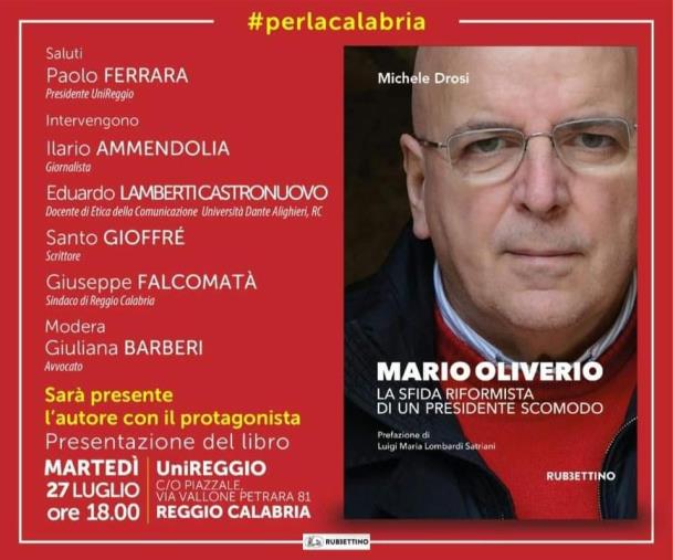 images Reggio Calabria. Michele Drosi presenta il suo libro "La sfida riformista di un presidente scomodo". Sarà presente Mario Oliverio 