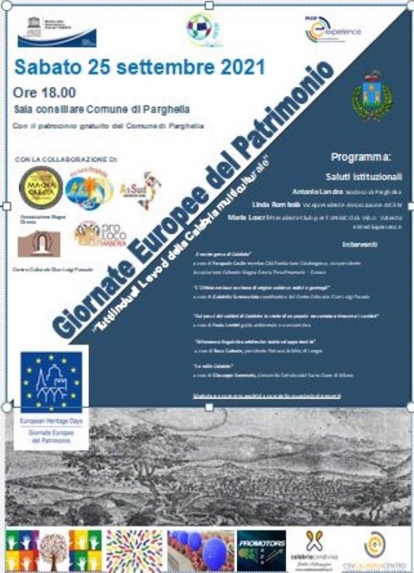 Giornate europee del patrimonio: “Tutti inclusi! Le voci della Calabria multiculturale”
