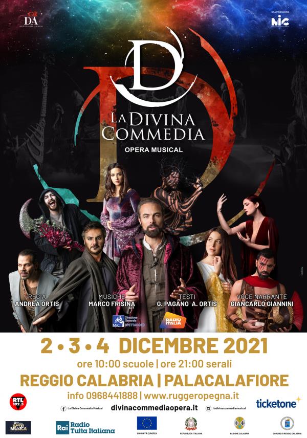 images Reggio Calabria. Domani la presentazione dell’ Opera Colossal "La Divina commedia musical"