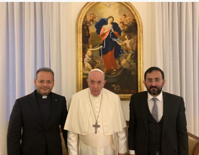 images Papa Francesco ha incontrato il segretario generale del Consiglio musulmano degli anziani
