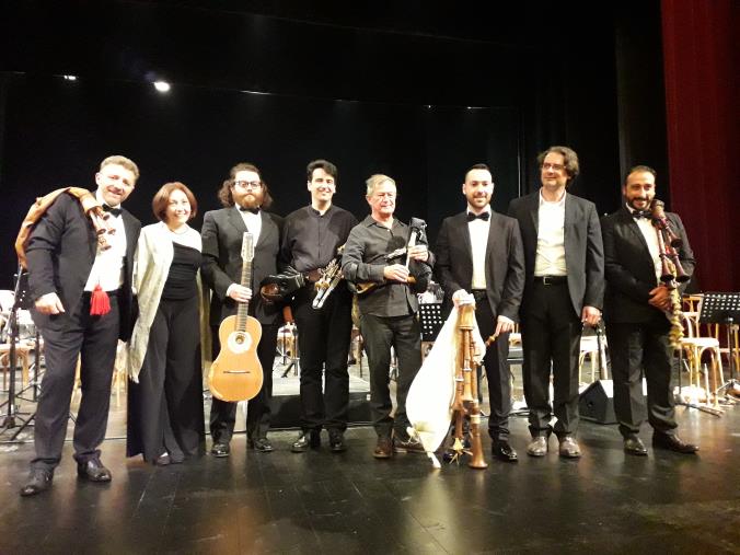 images Catanzaro. Il Concerto per zampogna e orchestra della Filarmonica della Calabria coinvolge e appassiona il pubblico del Teatro Politeama 