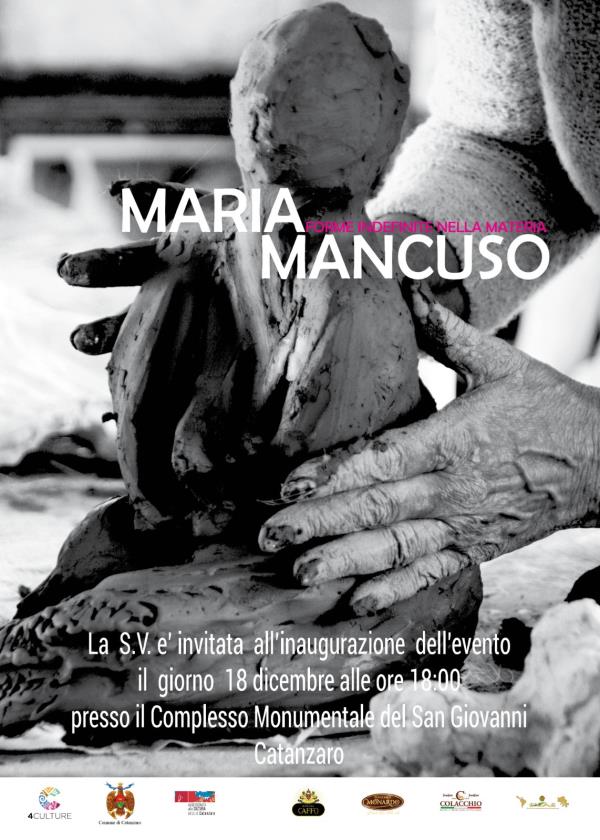 images Catanzaro, sabato al 'San Giovanni' l'inaugurazione della mostra di Maria Mancuso