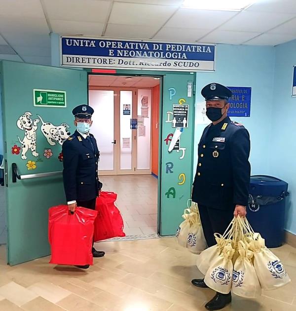 images Assipol, un dono ai bambini nell'ospedale di Castrovillari