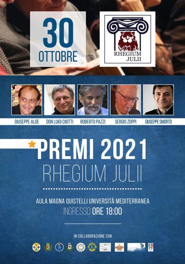 images Reggio. Cultura, assegnati i "Premi Nazionali Rhegium Julii" 2020-21