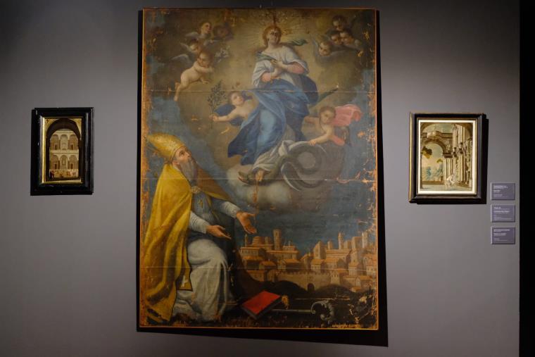 images Catanzaro, esposto al Marca “Il patrocinio di San Vitaliano” in attesa di restauro